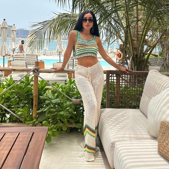 NEW!!!! 🆕 | Zara | 100% cotton  Crochet Pants - Picture 3 of 10